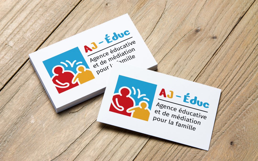 AJ-Educ, Logo & Carte de visite